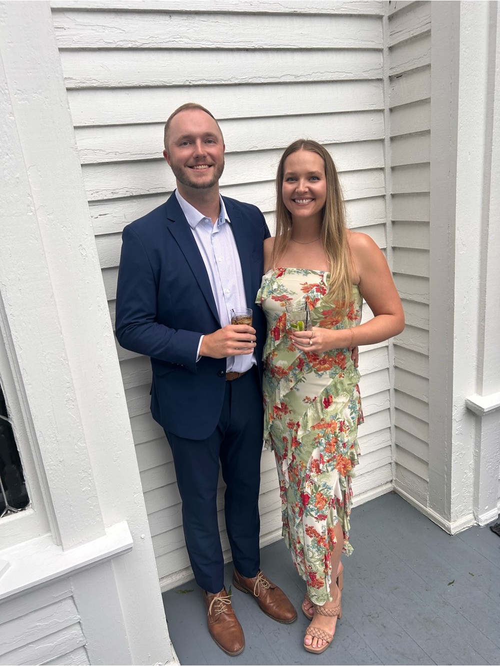 Green Floral Dress